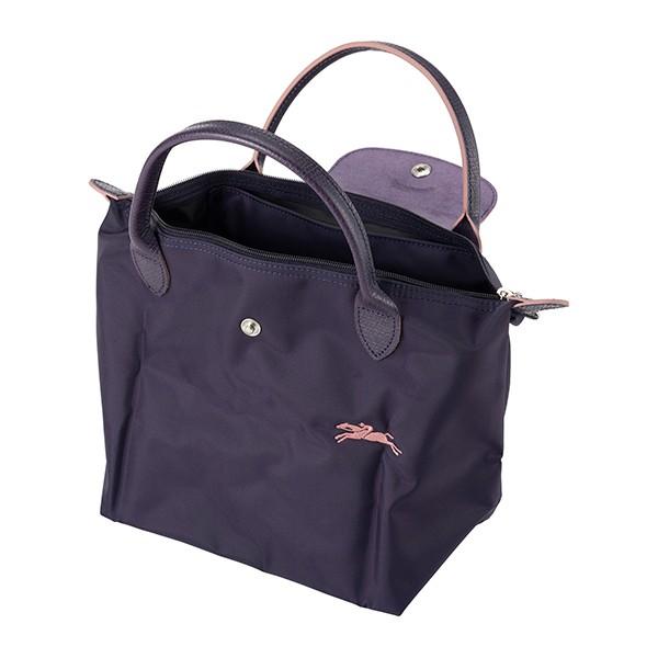 LONGCHAMP ロンシャン ハンドバッグ ブルーベリー ル・プリアージュ  