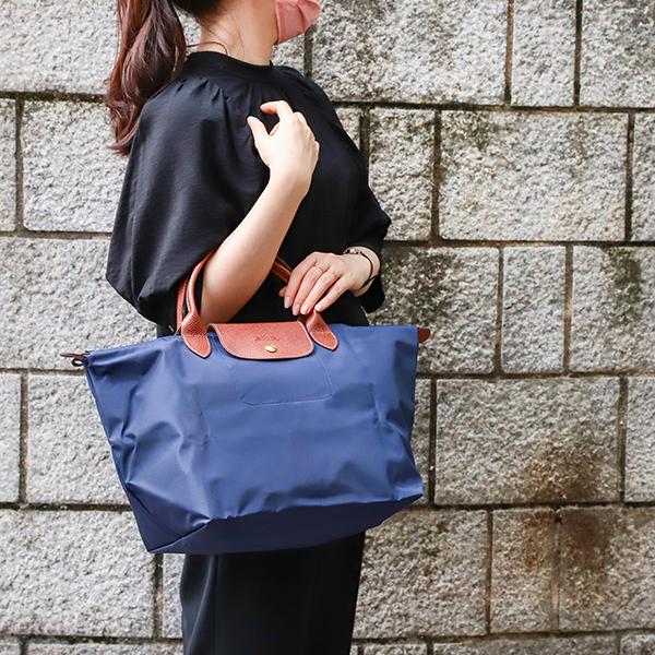 並行輸入 ロンシャン ハンドバッグ LONGCHAMP ル プリアージュ トップハンドルバッグ Mサイズ 1623 089 504レディース ブラウン 茶 | LONGCHAMP | 11