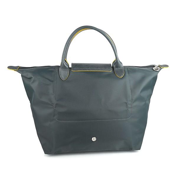 LONGCHAMP 並行輸入 ロンシャン ハンドバッグ ガンメタル ル