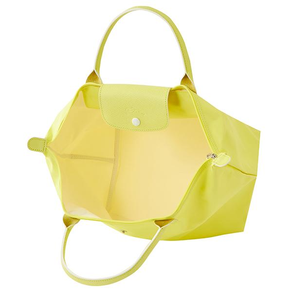 LONGCHAMP 並行輸入 ロンシャン ハンドバッグ レモンイエロー