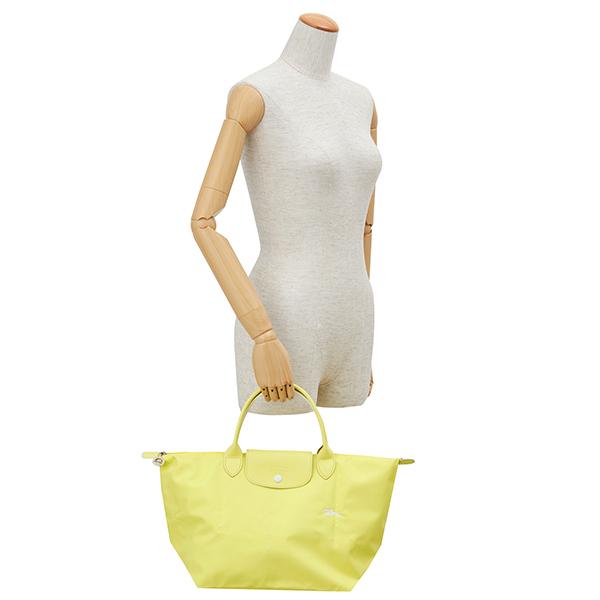 LONGCHAMP ロンシャン ハンドバッグ レモンイエロー 黄色 ル