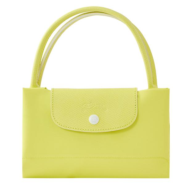 LONGCHAMP 並行輸入 ロンシャン ハンドバッグ レモンイエロー