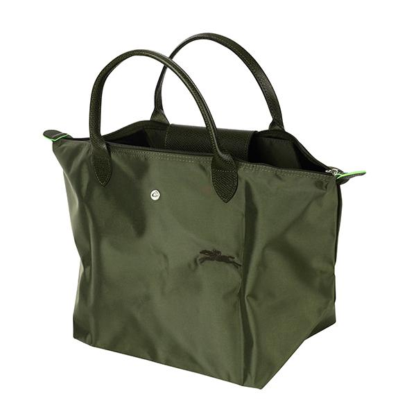 並行輸入 ロンシャン ハンドバッグ LONGCHAMP ル プリアージュ グリーン TOP HANDLE Mサイズ 1623 919 479レディース グリーン カーキ 緑 | LONGCHAMP | 03
