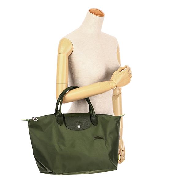 並行輸入 ロンシャン ハンドバッグ LONGCHAMP ル プリアージュ グリーン TOP HANDLE Mサイズ 1623 919 479レディース グリーン カーキ 緑 | LONGCHAMP | 05