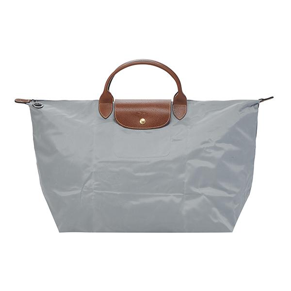 LONGCHAMP 並行輸入 ロンシャン ボストンバッグ グレー ル プリ