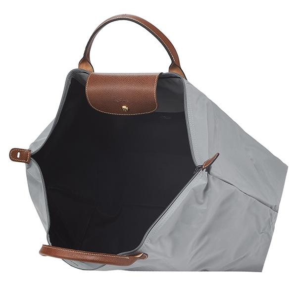 LONGCHAMP 並行輸入 ロンシャン ボストンバッグ グレー ル プリ