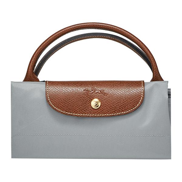 LONGCHAMP 並行輸入 ロンシャン ボストンバッグ グレー ル プリ