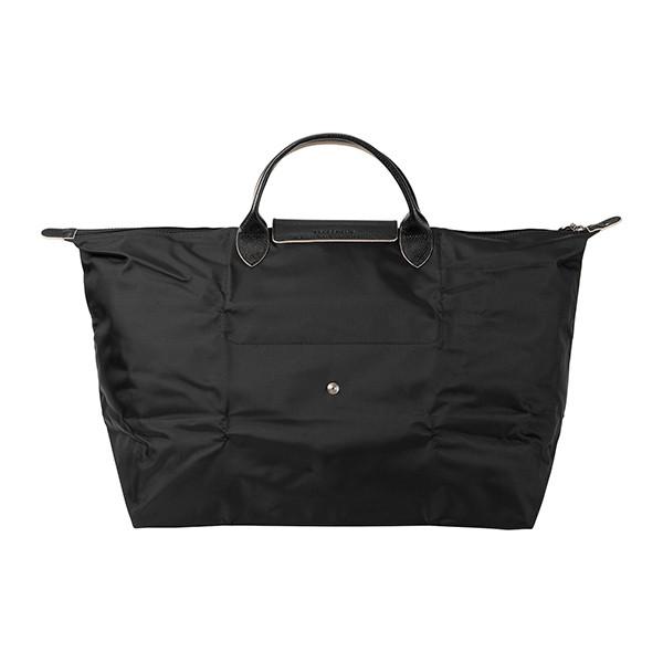 LONGCHAMP ロンシャン トラベルバック ボストンバッグ 大容量 黒 Si LONGCHAMP ロンシャン トラベルバック ボストンバッグ 大容量 黒