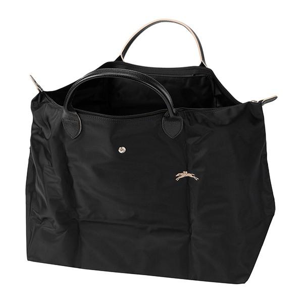 LONGCHAMP 並行輸入 ロンシャン ボストンバッグ ブラック 黒 ル