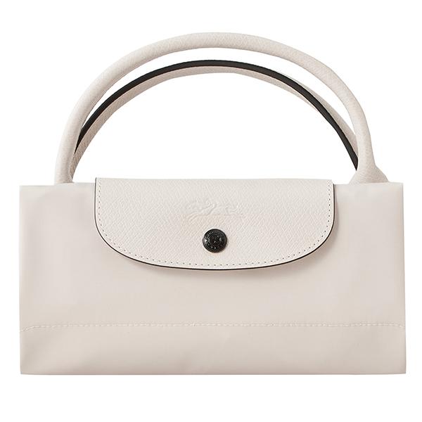 LONGCHAMP ロンシャン ボストンバッグ ライトベージュ系 ル プリ  