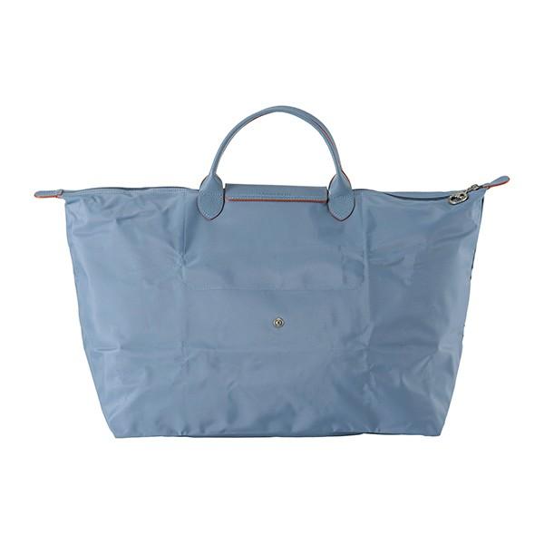 LONGCHAMP 並行輸入 ロンシャン ボストンバッグ ライトブルー