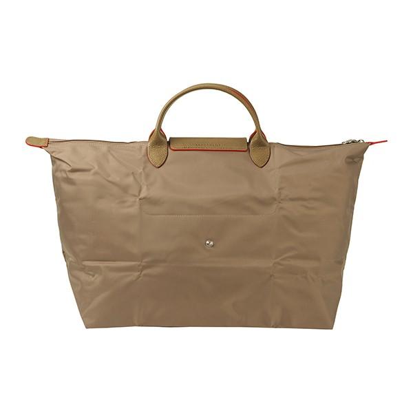 LONGCHAMP ロンシャン ボストンバッグ ブラウン ベージュ ミンク ル  