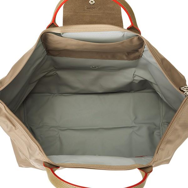 LONGCHAMP ロンシャン ボストンバッグ ブラウン ベージュ ミンク ル  