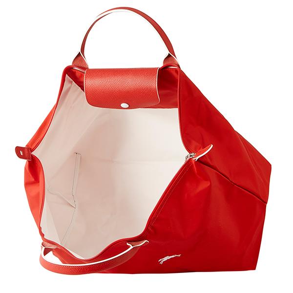 LONGCHAMP 並行輸入 ロンシャン ボストンバッグ レッド 赤 ル プリ