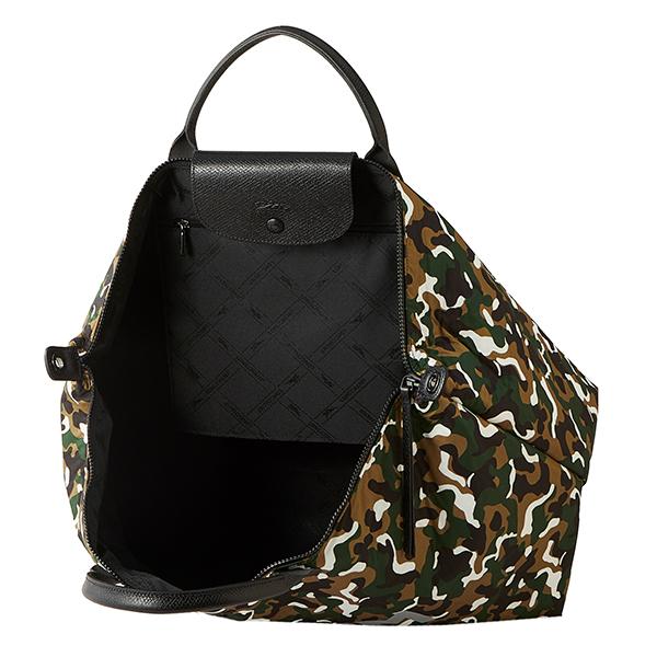 美品 LONGCHAMP ボストンバッグ 旅行バッグ 大容量 カーキ ロゴ LONGCHAMP ロンシャン ボストンバッグ ル プリアージュ トラベル