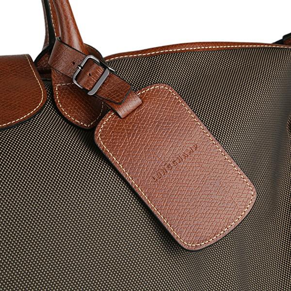 LONGCHAMP ロンシャン ボストンバッグ カーキ系 ボックス LONGCHAMP ロンシャン ボストンバッグ カーキ系 ボックス