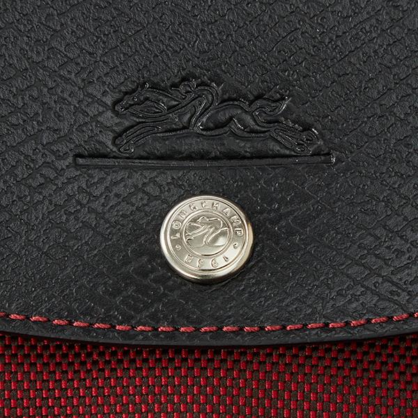 LONGCHAMP 並行輸入 ロンシャン ボストンバッグ ダークレッド 赤系