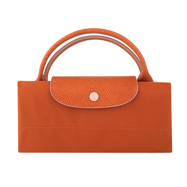 美品！LONGCHAMP ボストンバッグ オレンジ　2way 大きめ LONGCHAMP - 新品 ロンシャン LONGCHAMP ボストンバッグ ル プリ