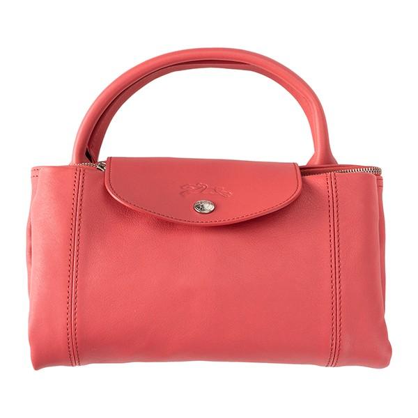 LONGCHAMP ロンシャン ハンドバッグ ピオニー ピンク ル・プリアージュ 