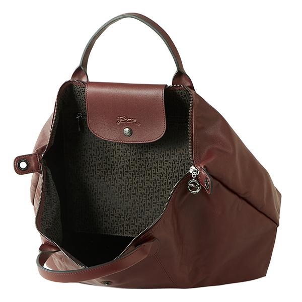 ロンシャン LONGCHAMP プリアージュ キュイール バーガンディ2way ロンシャン LONGCHAMP プリアージュ キュイール バーガンディ