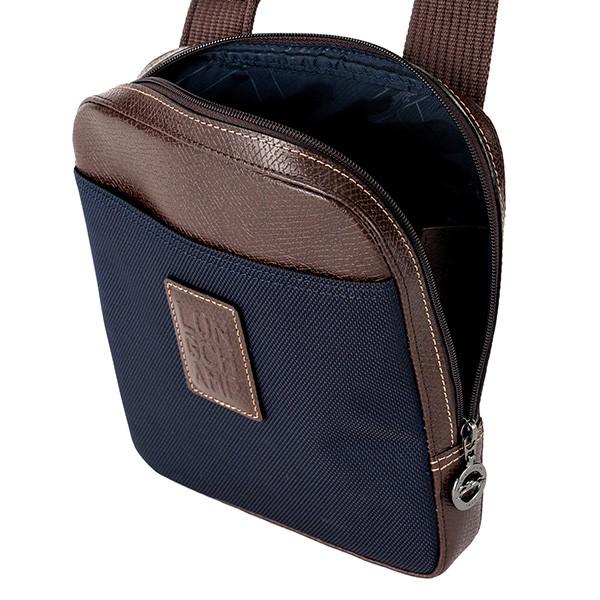 並行輸入 ロンシャン ショルダーバッグ LONGCHAMP ボックスフォード CROSSBODY BAG Sサイズ 1712 080 127メンズ ブルー 青 | LONGCHAMP | 03