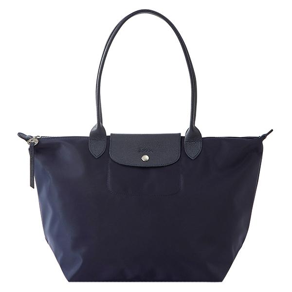 LONGCHAMP 並行輸入 ロンシャン トートバッグ ネイビー ル・プリ