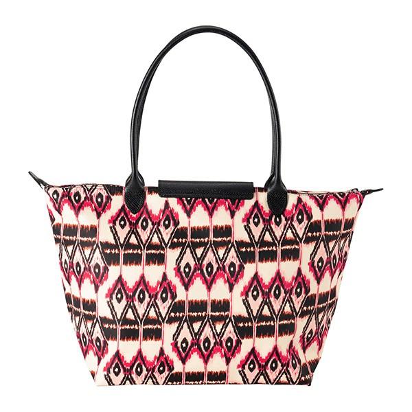 ロンシャン トートバッグ ベージュ系マルチ ル プリアージュ  