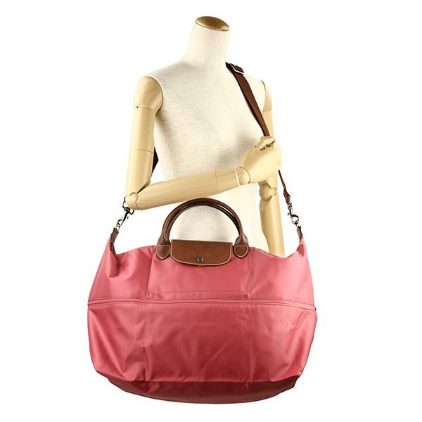 LONGCHAMP 並行輸入 ロンシャン ボストンバッグ ピンク系 ル