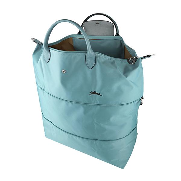 LONGCHAMP 並行輸入 ロンシャン ボストンバッグ ライトブルー