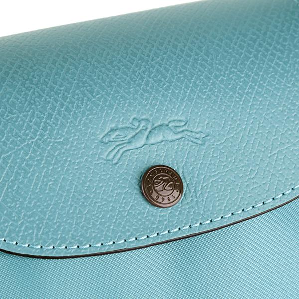 LONGCHAMP ロンシャン ボストンバッグ ライトブルー 水色 ル