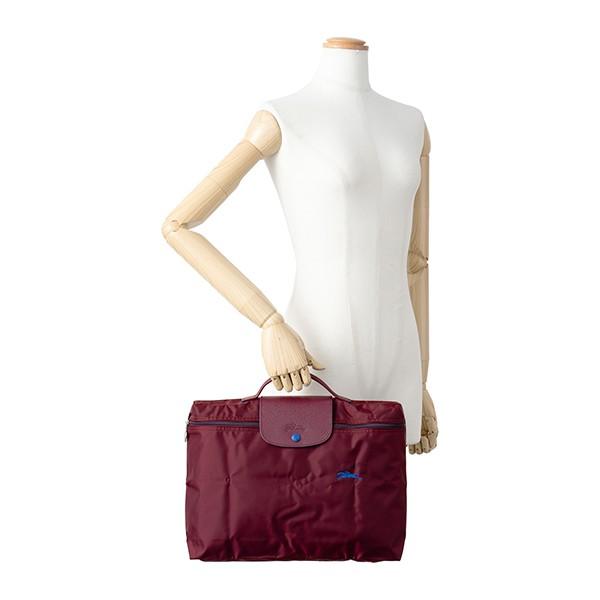 ロンシャン ブリーフケース レッド LONGCHAMP ロンシャン ブリーフケース ワインレッド系 ル・プリ