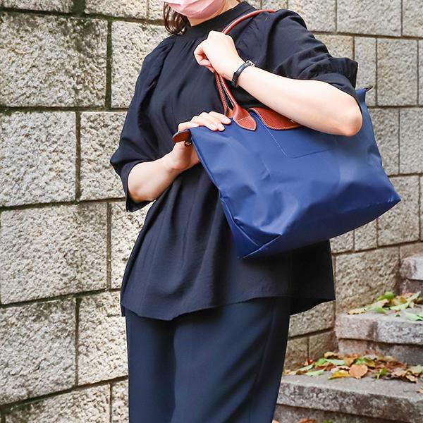 ロンシャン Longchamp ネイビー プリアージュ トートバッグ LONGCHAMP ロンシャン トートバッグ レディース ル・プリ