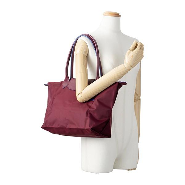 LONGCHAMP 並行輸入 ロンシャン トートバッグ ワインレッド系 ル