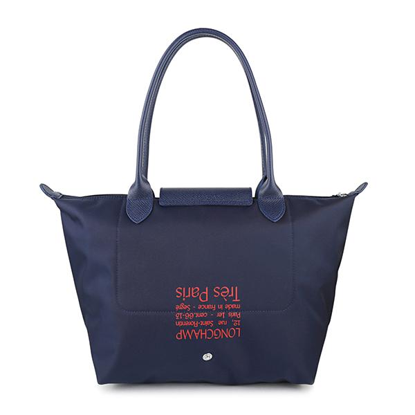 LONGCHAMP ロンシャン トートバッグ ネイビー ル・プリアージュ LONGCHAMP ロンシャン トートバッグ ネイビー ル・プリアージュ