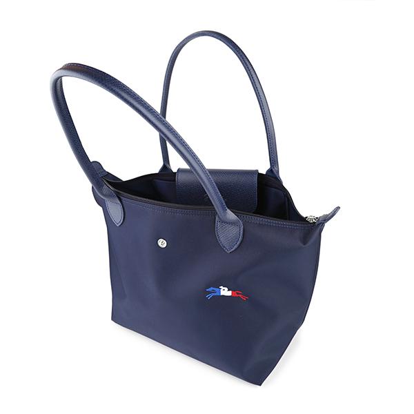 LONGCHAMP ロンシャン トートバッグ ネイビー ル・プリアージュ LONGCHAMP ロンシャン トートバッグ ネイビー ル・プリアージュ
