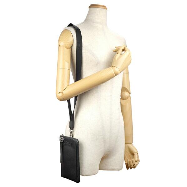 LONGCHAMP 並行輸入 ロンシャン スマートフォンケース ブラック