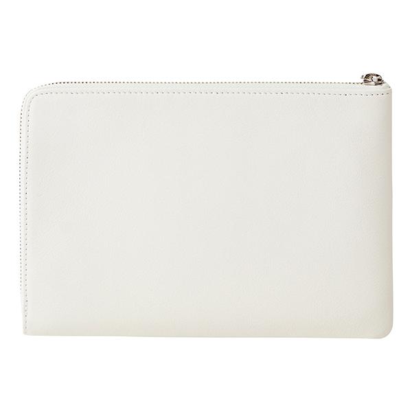 並行輸入 ロンシャン クラッチ・セカンドバッグ ホワイト系 白 ル・プリアージュ キュイール LGP LONGCHAMP L4848 755 007 爆買 | LONGCHAMP | 01