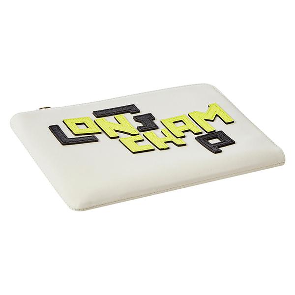 並行輸入 ロンシャン クラッチ・セカンドバッグ ホワイト系 白 ル・プリアージュ キュイール LGP LONGCHAMP L4848 755 007 爆買 | LONGCHAMP | 02