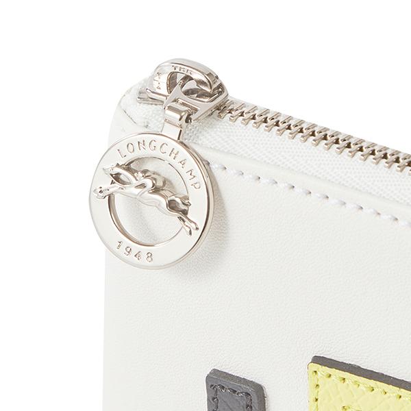 並行輸入 ロンシャン クラッチ・セカンドバッグ ホワイト系 白 ル・プリアージュ キュイール LGP LONGCHAMP L4848 755 007 爆買 | LONGCHAMP | 07