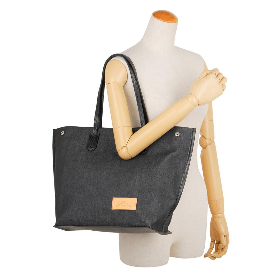 LONGCHAMP ロンシャン トートバッグ エッセンシャル デニム LONGCHAMP ロンシャン トートバッグ エッセンシャル デニム