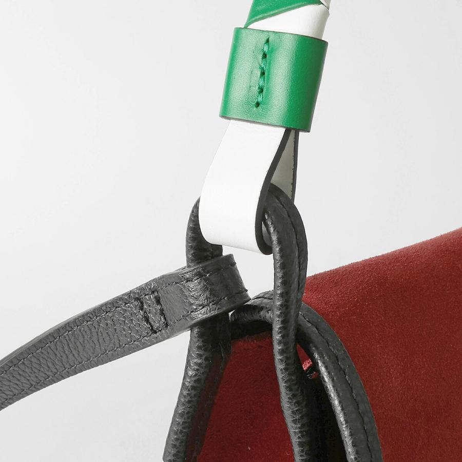 並行輸入 ロンシャン ショルダーバッグ LONGCHAMP ル フローネ ソフト クロスボディバッグ 10135 HDR 204ユニセックス レッド 赤 | LONGCHAMP | 06