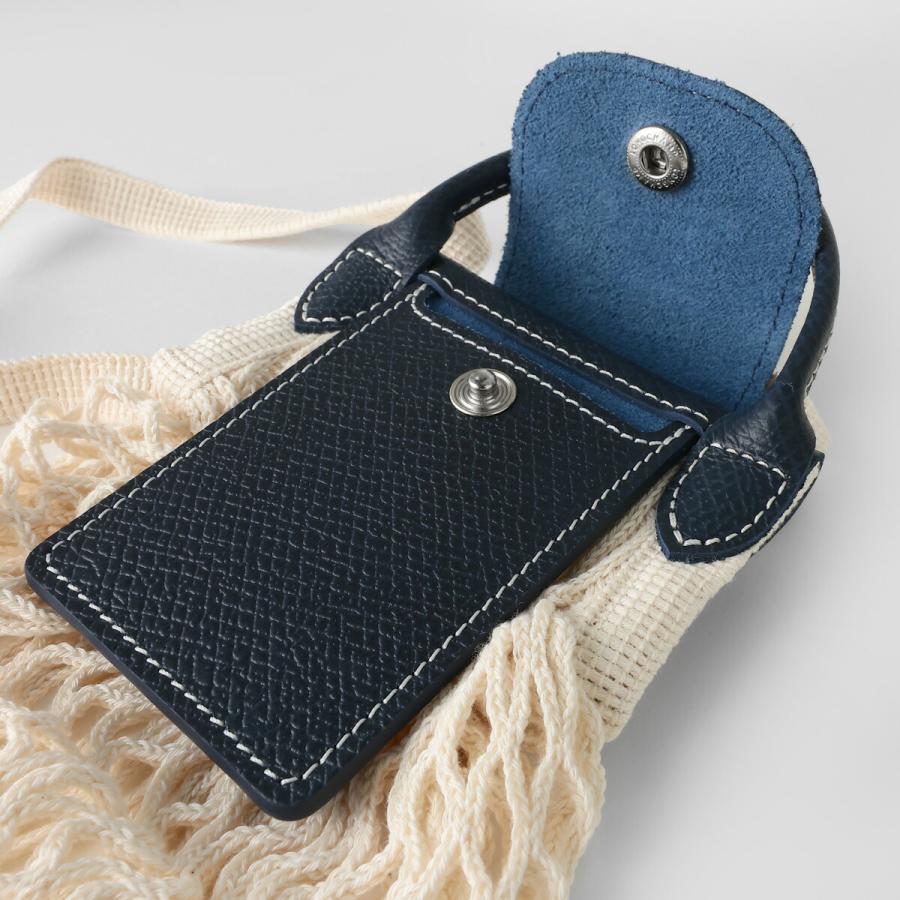 並行輸入 ロンシャン ショルダーバッグ LONGCHAMP ル プリアージュ フィレ XS メッシュバッグ 10139 HGR 006レディース ホワイト 白 ネイビー | LONGCHAMP | 06