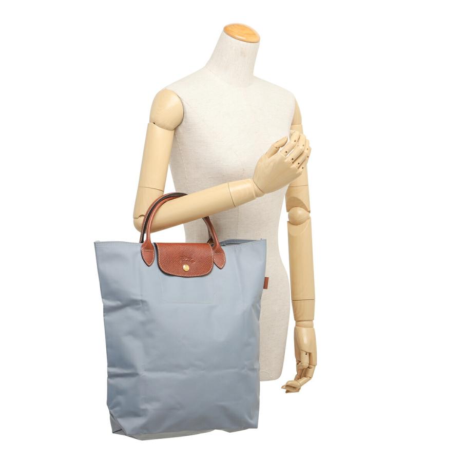 並行輸入 ロンシャン ハンドバッグ LONGCHAMP ル プリアージュ オリジナル トップハンドルバッグ Mサイズ 10168 089 P80レディース グレー | LONGCHAMP | 05