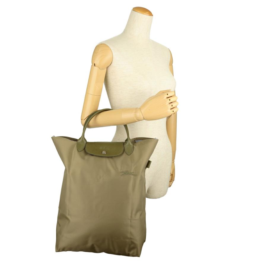 並行輸入 ロンシャン ハンドバッグ LONGCHAMP ル プリアージュ グリーン ショッピングバッグ Mサイズ 10168 919 M04レディース カーキ | LONGCHAMP | 05