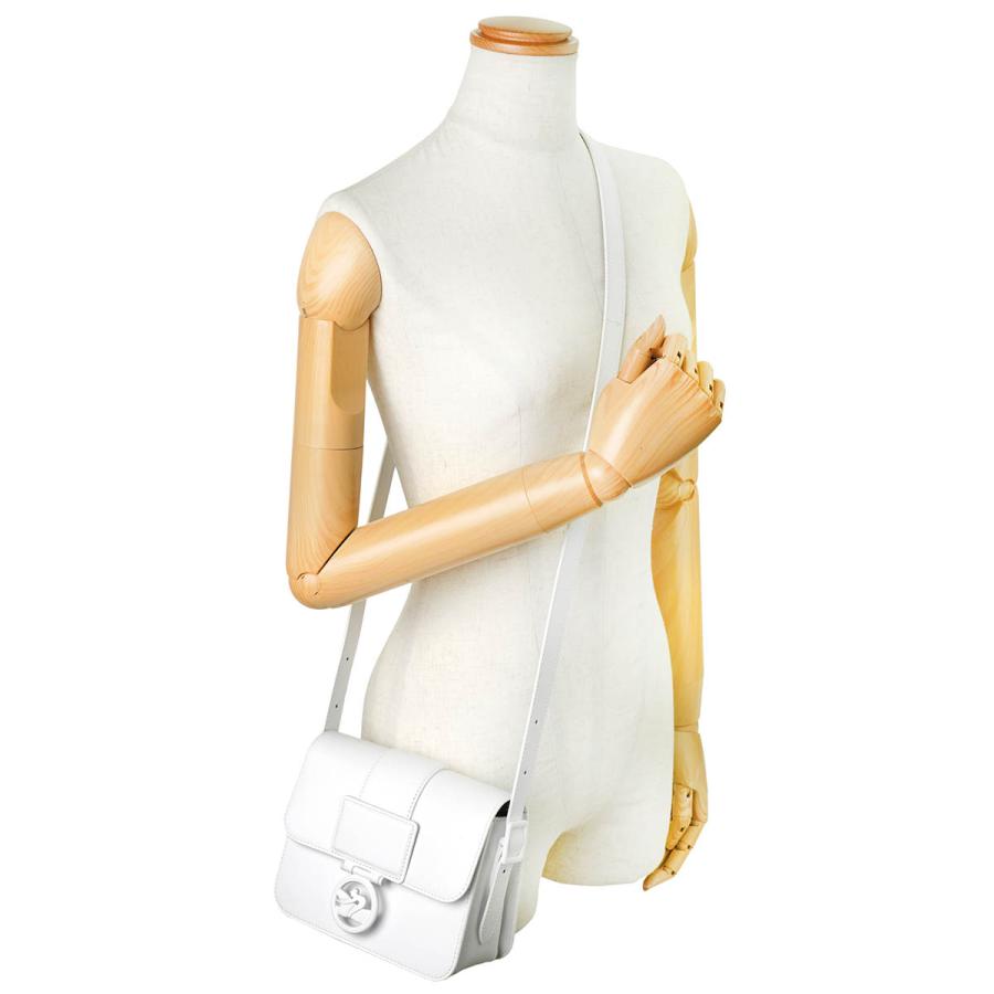 希少な美品 ノベルティグッズ ホワイト ショルダーバッグ BOX付 セール】【WEB限定/500mlペットボトル収納可】ハートポーチ付き