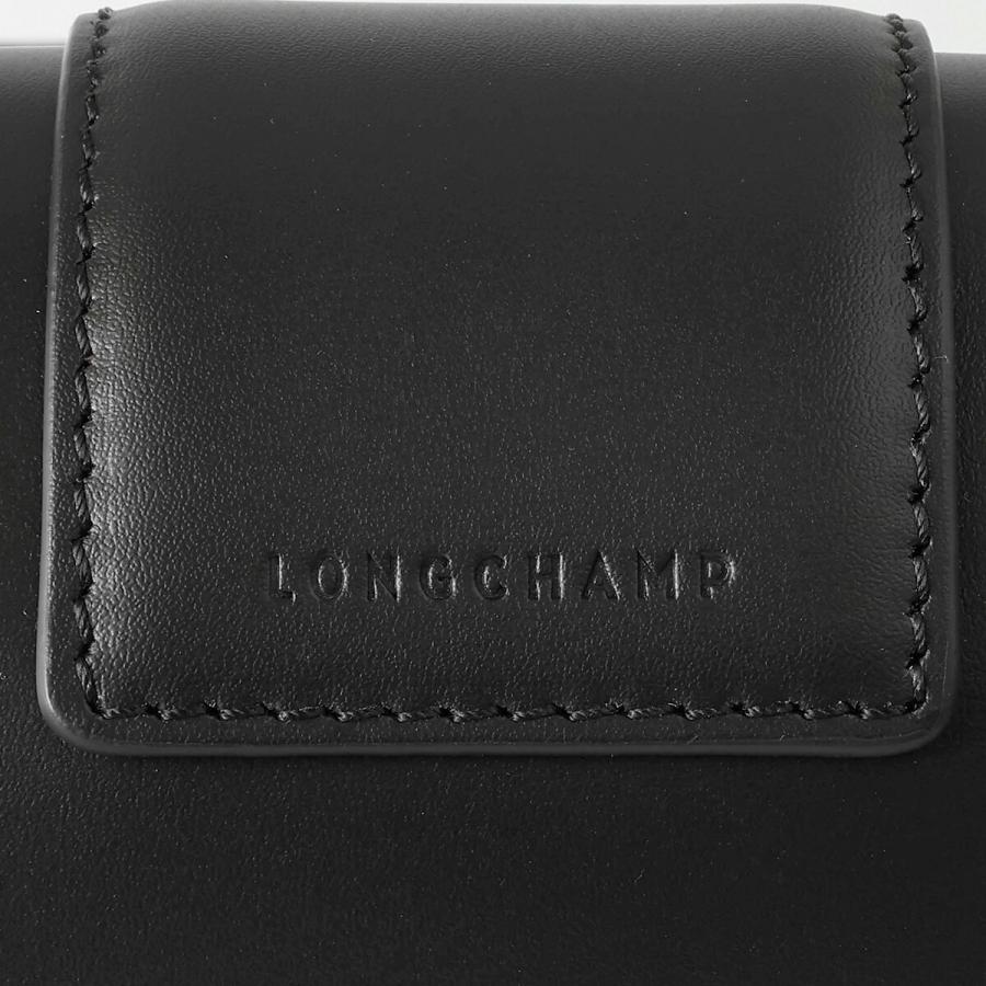 並行輸入 ロンシャン ハンドバッグ LONGCHAMP ボックストロット カラー ショルダーバッグ Mサイズ 10214 HBW 001レディース ブラック 黒 爆買の画像