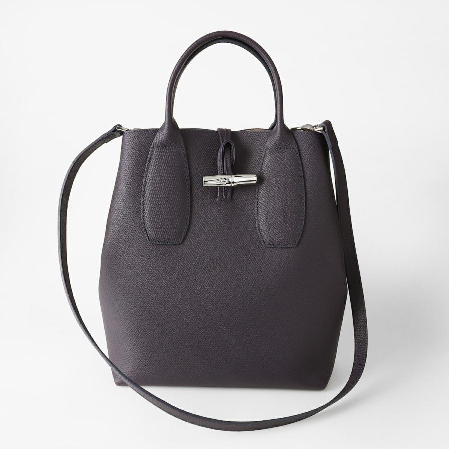 美品　Longchamp ロンシャン　ボストンバッグ　オールレザー　黒　大容量 LONGCHAMP 並行輸入 ロンシャン ボストンバッグ ボックス