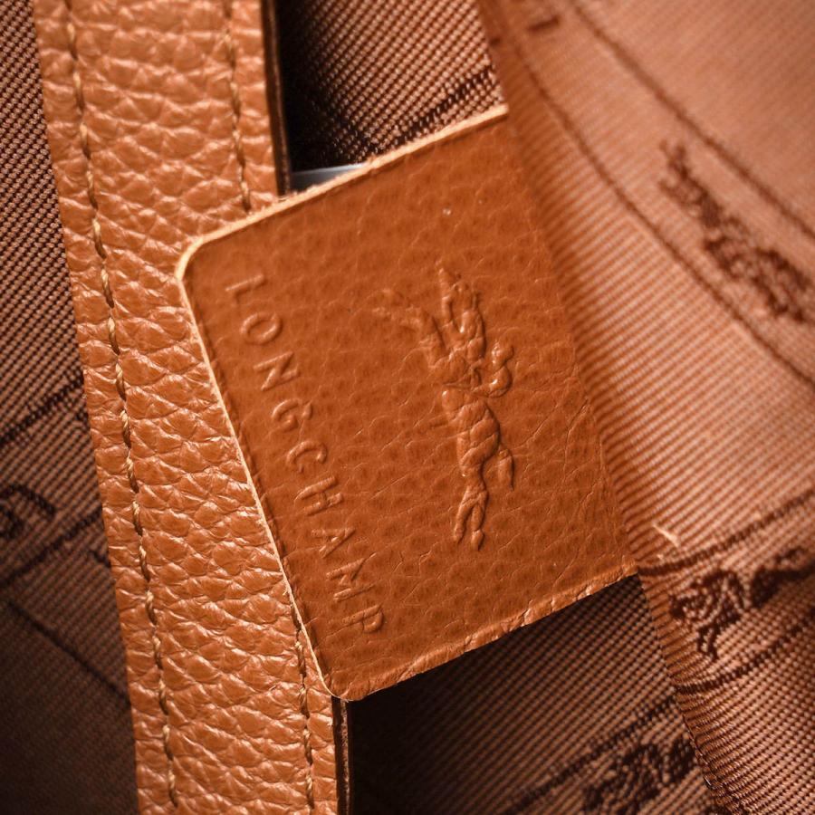 並行輸入 ロンシャン ハンドバッグ LONGCHAMP ル フローネ トップハンドルバッグ Sサイズ 10233 021 121レディース ブラウン 茶 爆買の画像