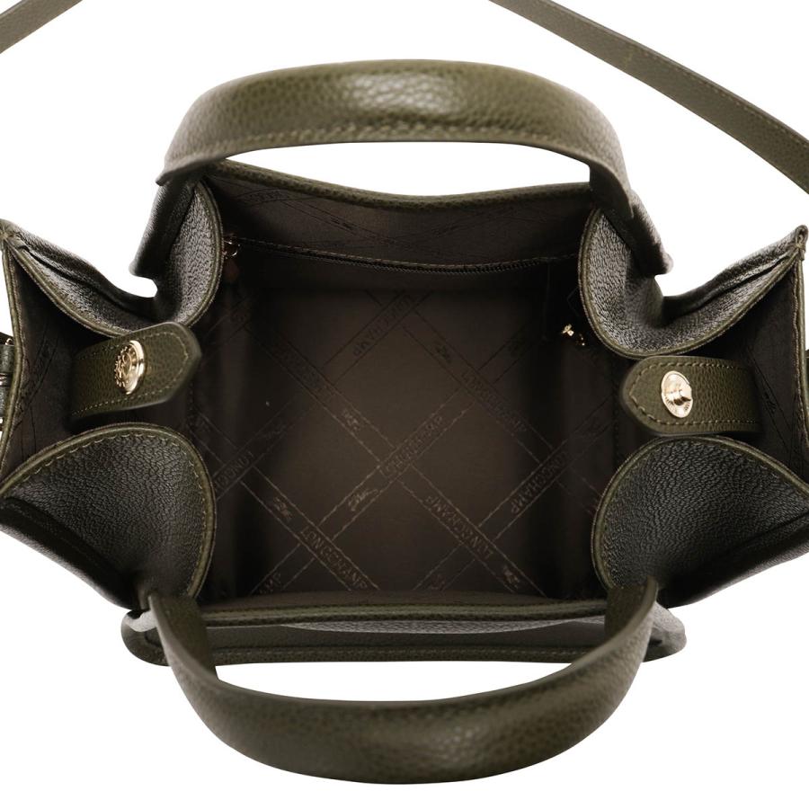 並行輸入 ロンシャン ハンドバッグ LONGCHAMP ル フローネ トップハンドルバッグ Sサイズ 10233 021 892レディース カーキ 爆買の画像