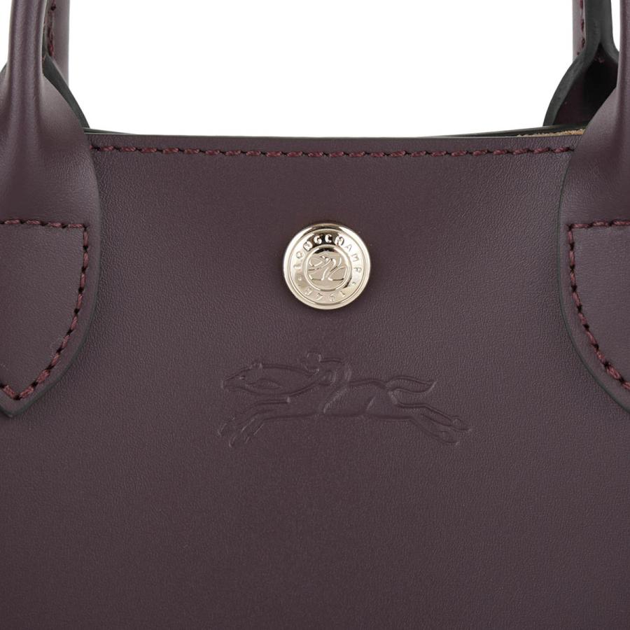 新品 ロンシャン LONGCHAMP ショルダーバッグ エピュレ タイムレス ショッピングバッグ XSサイズ オーベルジーヌ ロンシャン LONGCHAMP ショルダーバッグ エピュレ タイムレス